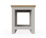 Lincoln Side Table- Light Grey