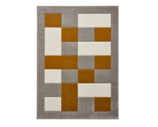 Brooke Grey/Yellow - 120cm x 170cm