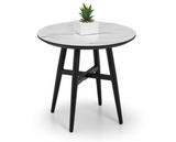 Finza Marble Effect Lamp Table