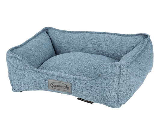 Manhattan Box Bed Denim Blue - Large