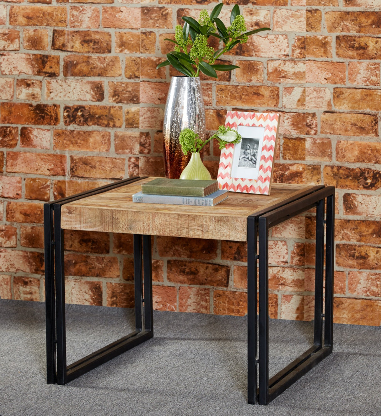Cole Industrial Small Coffee Table