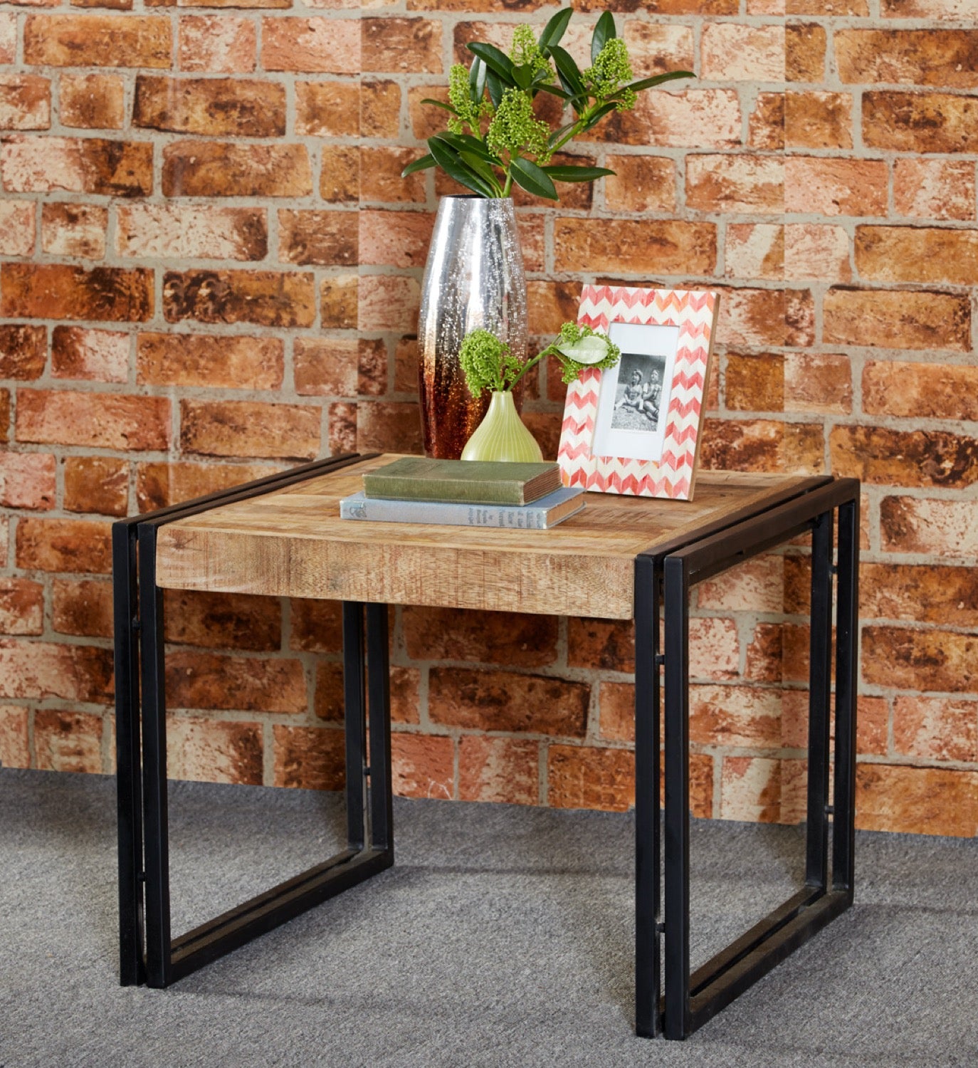 Cole Industrial Small Coffee Table