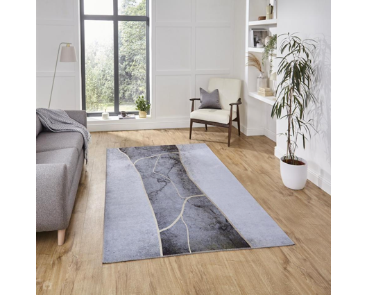Farrah Rug Grey/Gold- 120cm x 170cm